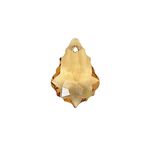 Swarovski Pendants, Baroque (6090), 22mm x 15mm, 2 pcs per bag, Available in 3 Colours