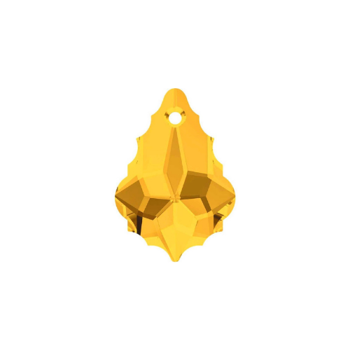 Swarovski Pendants, Baroque (6090), 22mm x 15mm, 2 pcs per bag, Available in 3 Colours