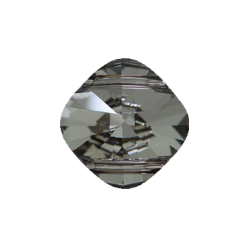 Swarovski Bead, Square 4-hole (5180), 14mm, 2 pcs per bag