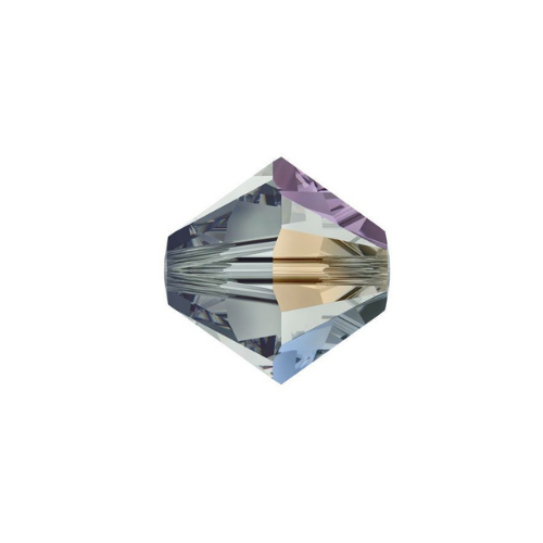 Swarovski Crystal Beads, Xilion Bicone (5328), AB & Crystal Clear, 8mm, 20 pcs per bag, Available in 18 Colours