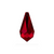 Swarovski Pendants, Drop (6000), 11mm x 5.5mm, 2 pcs per bag