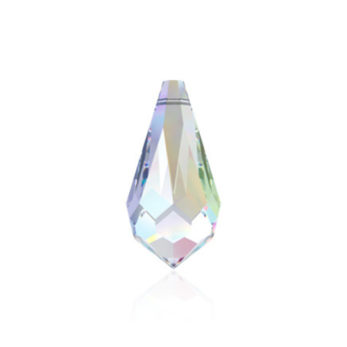 Swarovski Pendants, Drop (6000), 13mm x 6mm, 2 pcs per bag