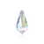 Swarovski Pendants, Drop (6000), 13mm x 6mm, 2 pcs per bag