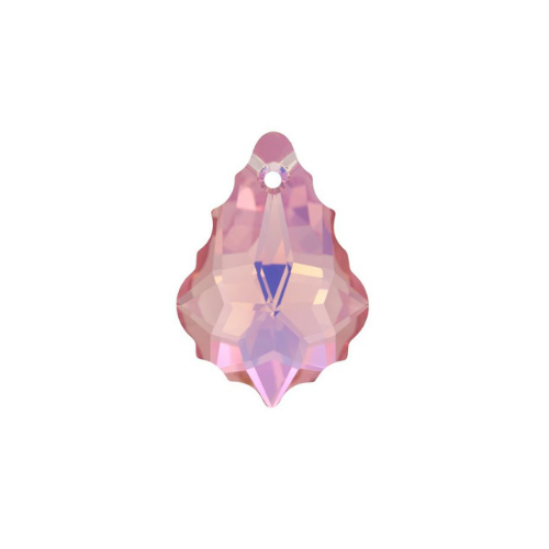 Swarovski Pendants, Baroque (6090), 16mm x 11mm, 2 pcs per bag, Available in 4 Colours