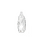 Swarovski Pendants, Briolette (6010), 11mm x 5mm, 2 pcs per bag