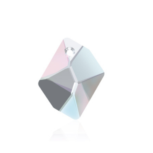 Swarovski Pendants, Cosmic (6680), 20mm x 16mm, 2 pcs per bag, Available in 5 Colours