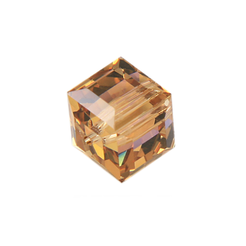 Swarovski Crystal Beads, Cube (5601), 6mm, 10 pcs per bag, Available in 21 Colours