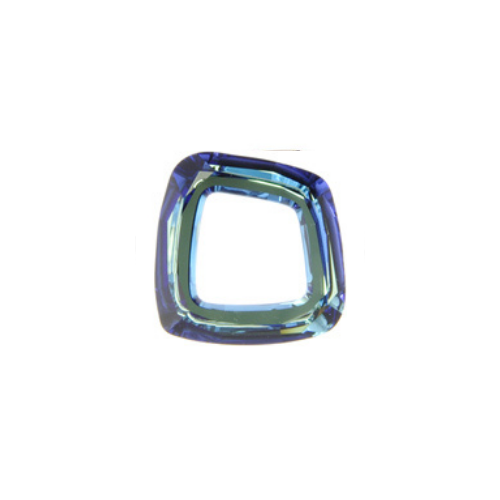 Swarovski Pendants, Cosmic Square (4437), 20mm, 2 pcs per bag, Available in 3 Colours