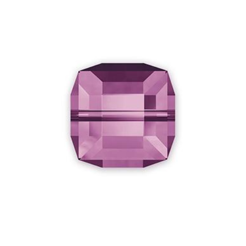 Swarovski Crystal Beads, Cube (5601), 6mm, 10 pcs per bag, Available in 21 Colours