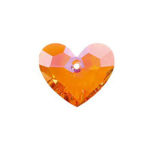 Swarovski Pendants, Truly in Love Heart (6264), 18mm x 15mm, 1 pc per bag, Available in 3 Colours