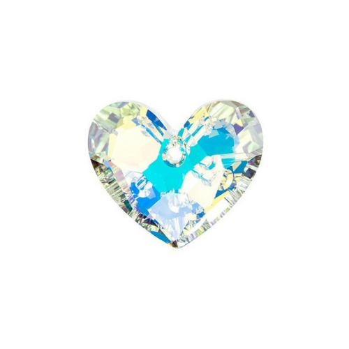 Swarovski Pendants, Truly in Love Heart (6264), 18mm x 15mm, 1 pc per bag, Available in 3 Colours