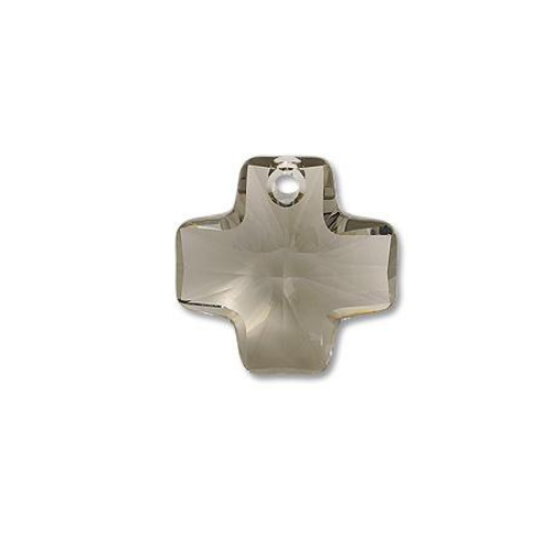 Swarovski Pendants, Square Cross (6866), 20mm, 1 pc per bag, Available in 2 Colours