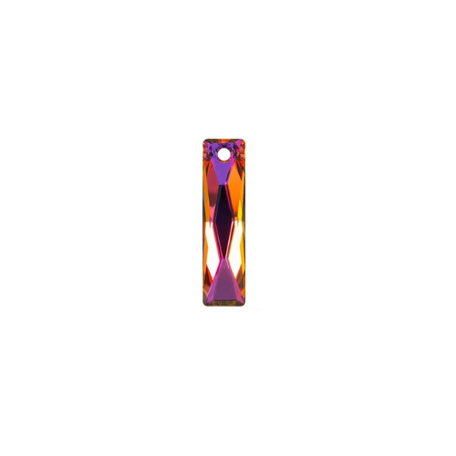 Swarovski Pendants, Queen Baguette (6465), 13.5mm x 6mm, 2 pcs per bag, Available in 7 Colours
