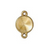 TierraCast Setting for Swarovski Rivoli, 12mm, Plain or Beaded, 2 Loop, Available in 7 Colors, 1 pair per bag