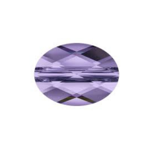 Swarovski Crystal Beads, Mini Oval (5051), 8mm x 6mm, 6 pcs per bag, Available in 8 Colours