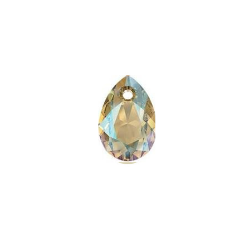 Swarovski Pendants, Mini Pear (6128), 16mm, 2 pcs per bag, Available in 13 Colours