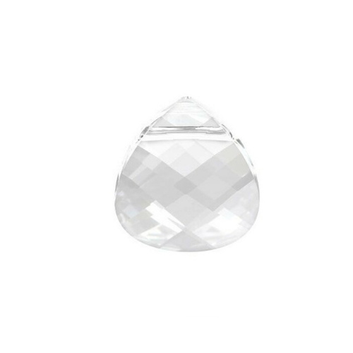 Swarovski Pendants, Flat Briolette (6012), 15mm x 14mm, 2 pcs per bag, Available in 4 Colors