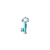 Swarovski Pendants, Key (6919), 30mm, 1 pc per bag, Available in 4 Colours