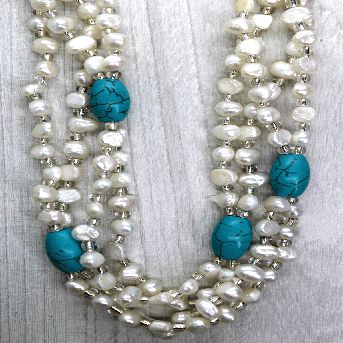 Pearl 2025 turquoise necklace