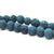 Teal Blue Lava Stone, Semi-Precious Stone, 8mm, 45 pcs per strand