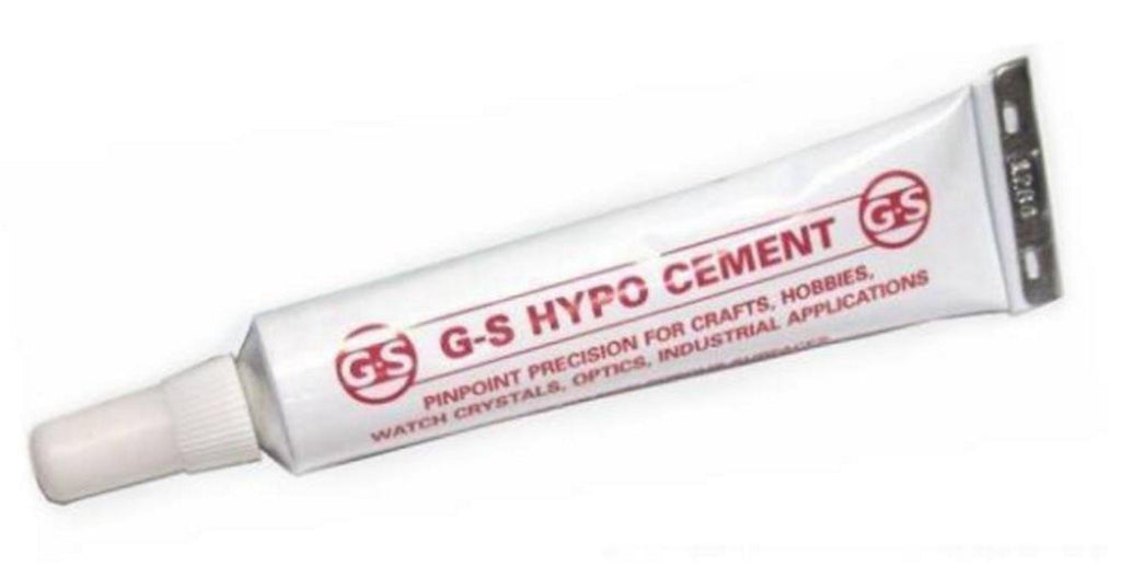 G-S Hypo Cement, 1/3 fluid oz tube (9 ml) – My Supplies Source
