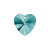 Swarovski Pendants, Heart (6228), 14.4mm x 14mm, 3 pcs per bag, Available in 27 Colours