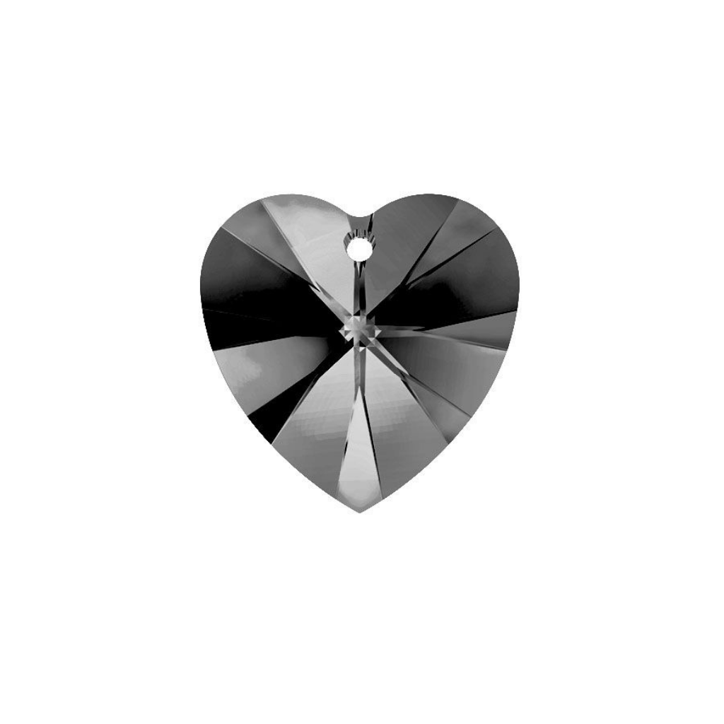 Swarovski Pendants, Heart (6228), 18mm x 17.5mm, 3 pcs per bag, Available in 13 Colours
