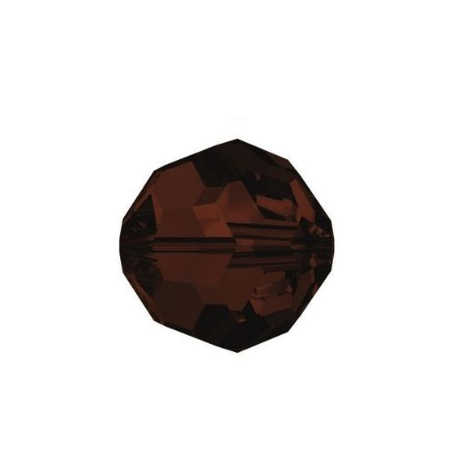 Swarovski Crystal Beads, Round (5000), 6mm, 25 pcs per bag, Available in 20 Colours