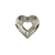 Swarovski Pendants, Miss U Heart (6262), 17mm x 18mm, 2 pcs per bag, Available in 3 Colours