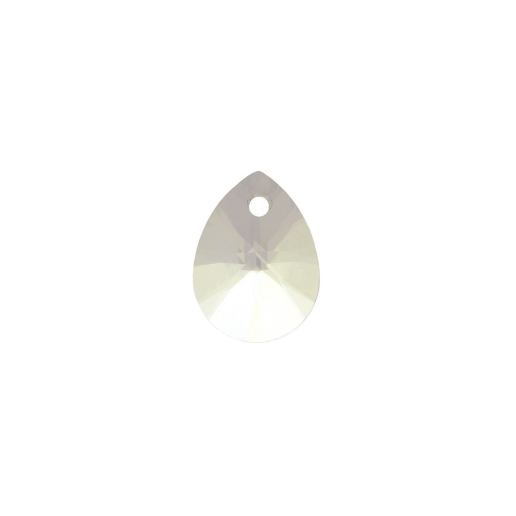 Swarovski Pendants, Mini Pear (6128), 12mm, 2 pcs per bag, Available in 7 Colours