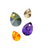 Swarovski Pendants, Mini Pear (6128), 12mm, 2 pcs per bag, Available in 7 Colours