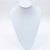 Tools, Necklace Stand, White, PU Leather, 14" x 9.5", 1 pc