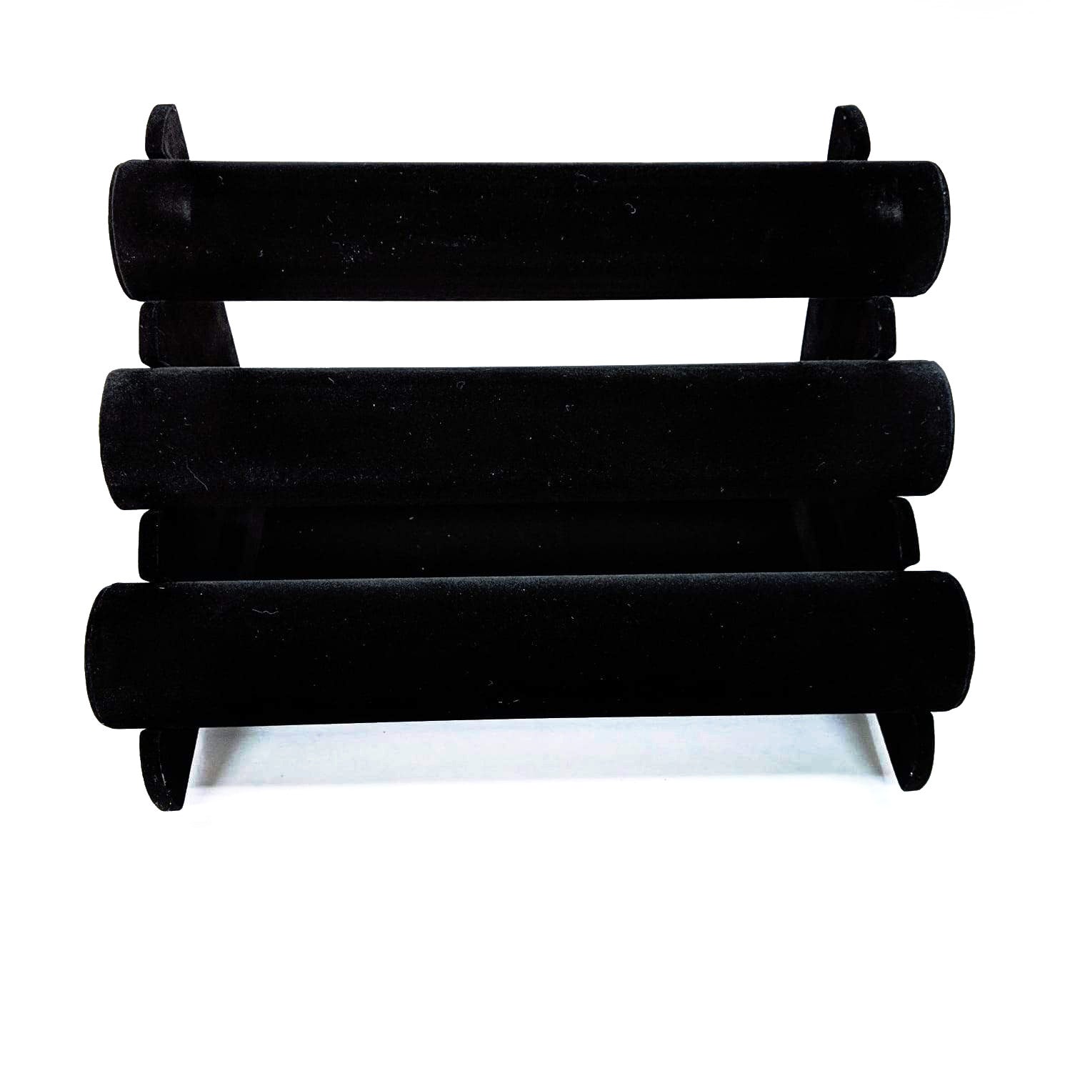Black velvet bracelet holder discount