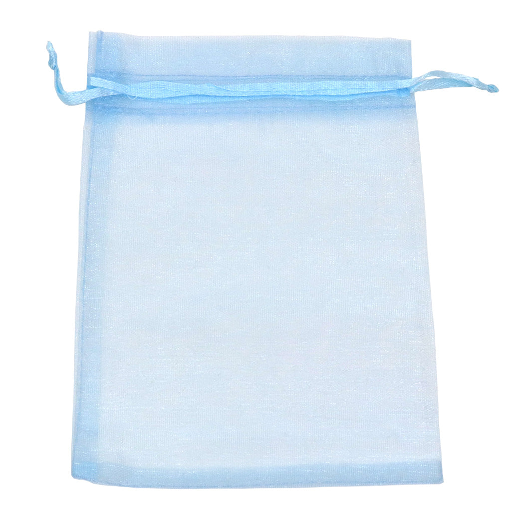Tools, Medium-Large Organza Fabric Bags, 17.5cm x 12.5cm, Available in 15 Colors, Bundle of 100
