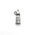 Charms, Baby Bottle Thermos, Silver, Alloy, 16mm X 7mm, Sold Per pkg of 8