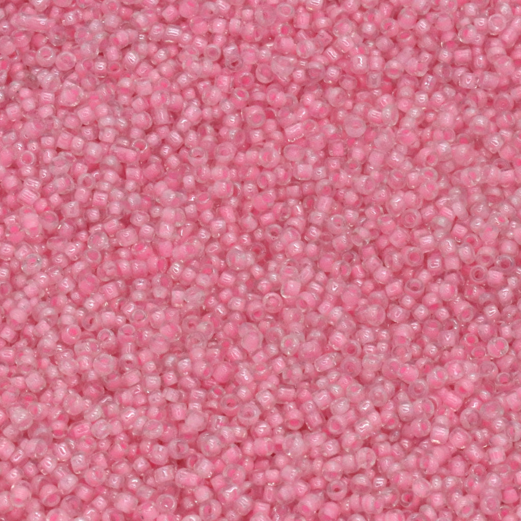 Seed Bead Bulk Bags - 8/0 - Baby Pink Colorlined - 449g/41,000pcs