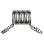 Stop-That-Bead, 12mm x 10mm, Coil Bead Stopper, Sold Per pkg of 2 pcs
