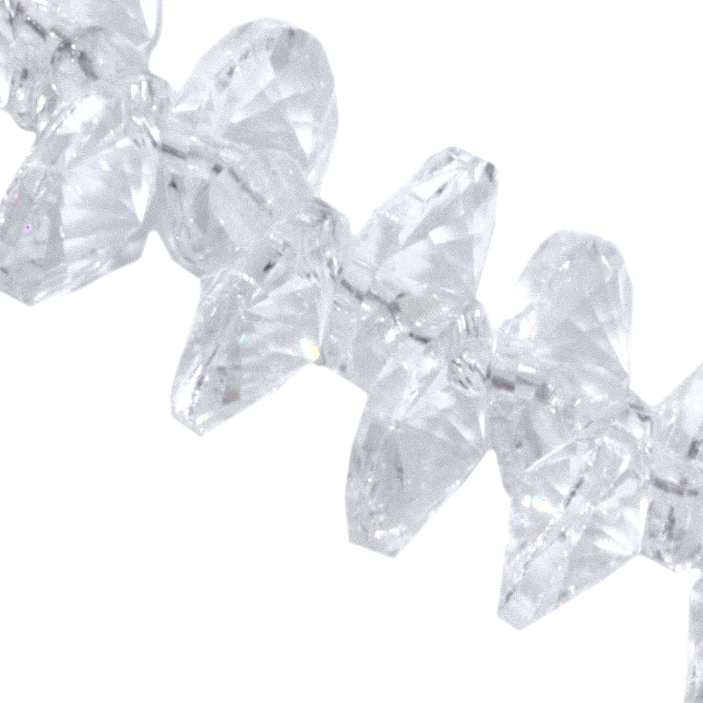 Glass Crystal, Disk, Crystal, 8mm X 4mm, 200 pcs per strand
