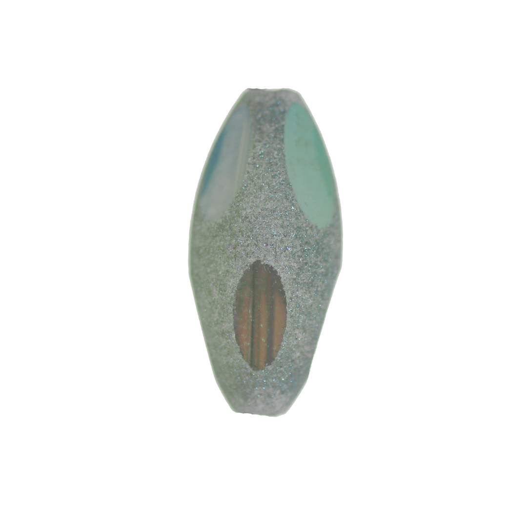 Glass Crystal Beads, Long Oval, 30mm x 14mm, 4 pcs per strand, Available in Multiple Colours