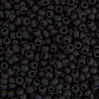 Miyuki 11/0 - Black Matte - Butterfly Beads