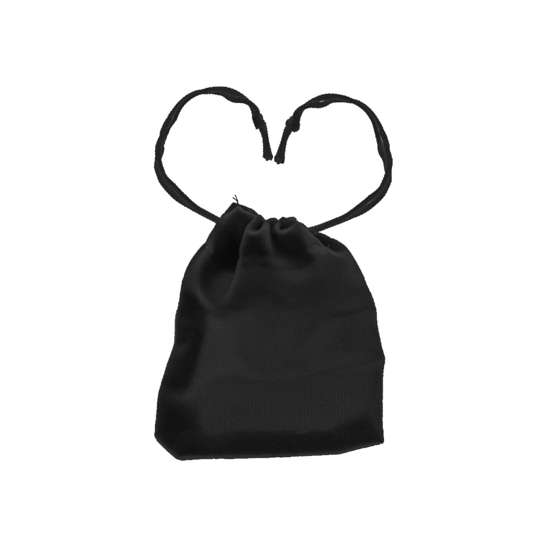 Velvet Bags, Black, Available in Multiple Sizes