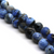 Agate Faceted, Semi-Precious Stone, 8mm, 46 pcs per strand, Available in Light Blue or Blue Fire Agate - Butterfly Beads