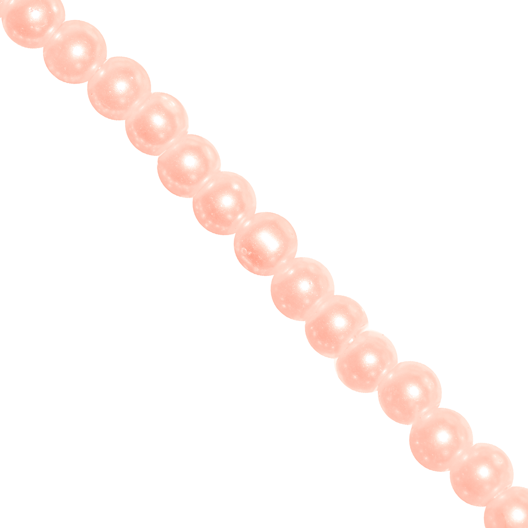 Glass Pearls, 3mm, Approx 205 pcs per strand, Available in Multiple Colours