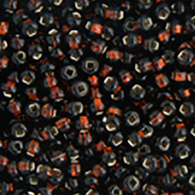 Czech 6/0-Transparent Silver Lined Brown (39)