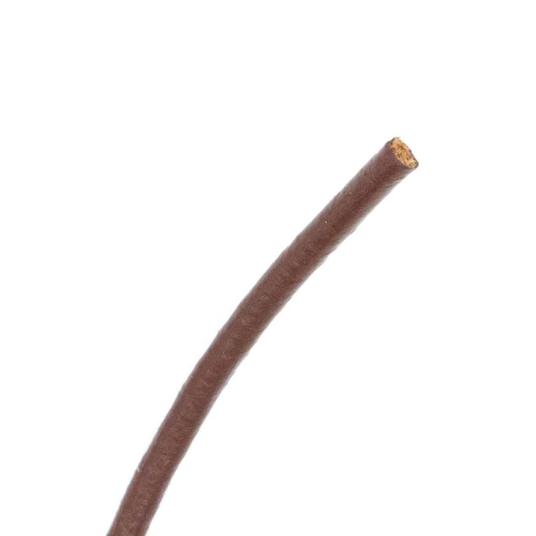 Leather Cord, Available in 9 Colours and 2 Sizes, Sold per Yard