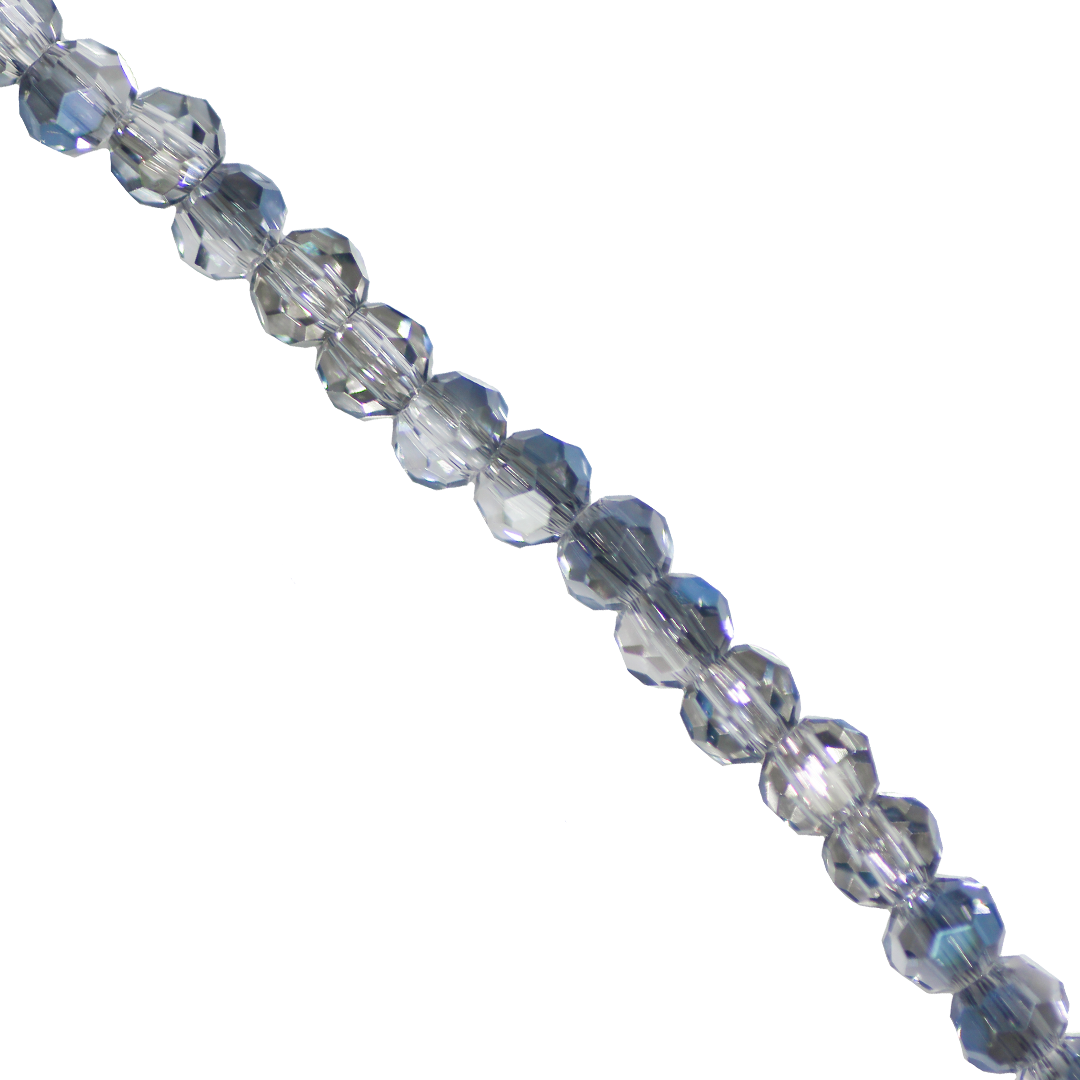 Glass Crystal Beads, Rondelle, 2.5mm, Approx 165+ pcs per strand, Available in Multiple Colours