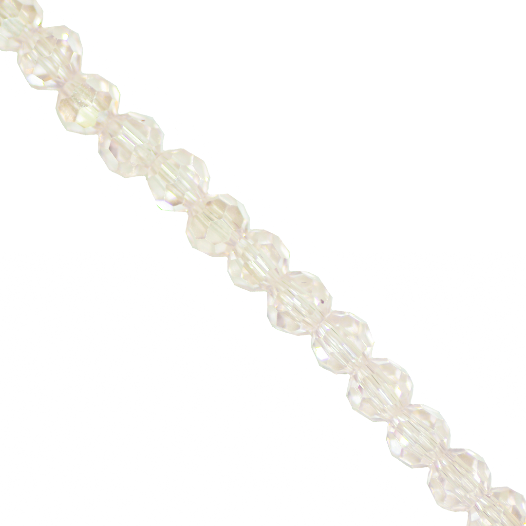 Glass Crystal Beads, Rondelle, 3.5mm, Approx 120 pcs per strand, Available in Multiple Colours  Jo