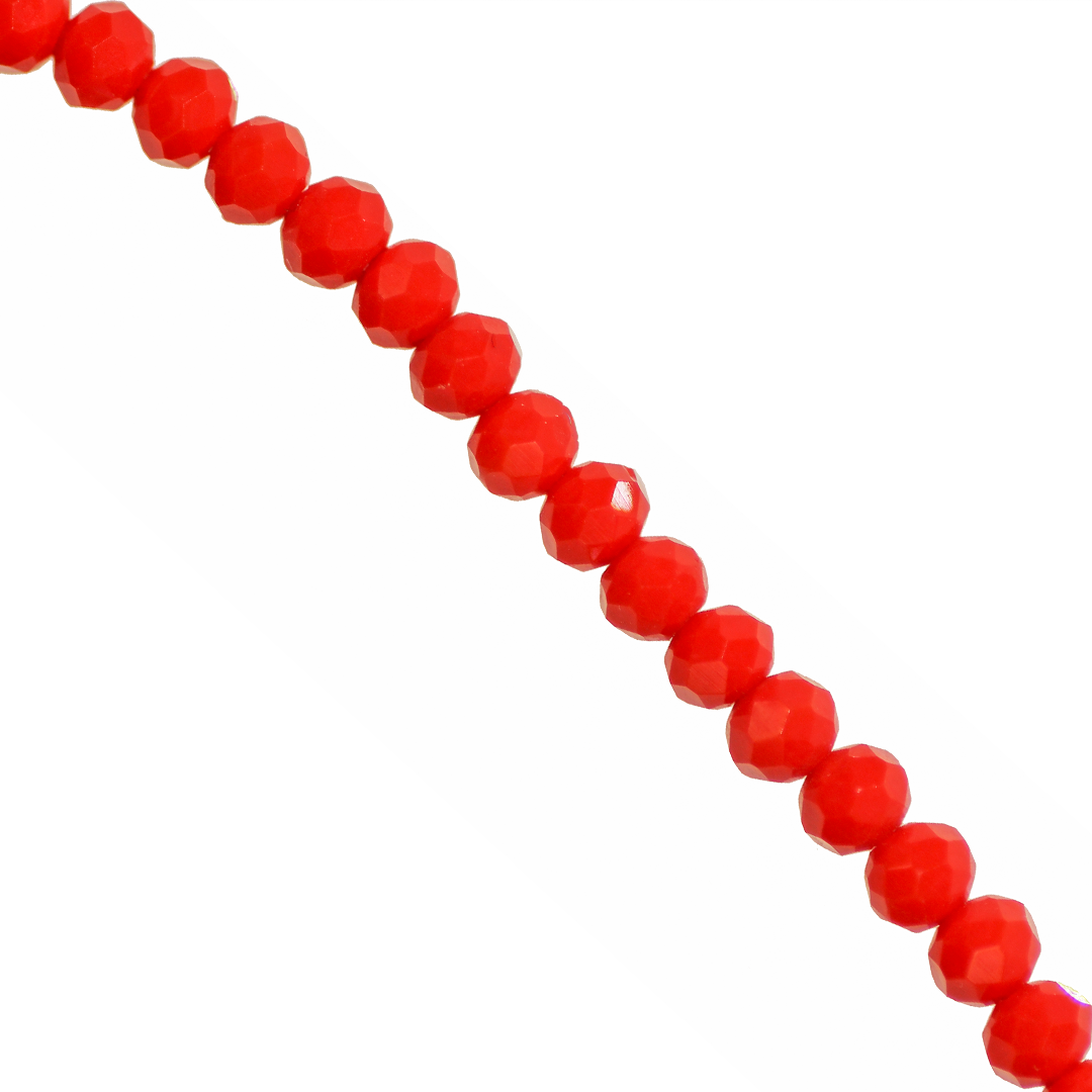 Glass Crystal Beads, Rondelle, 3.5mm, Approx 120 pcs per strand, Available in Multiple Colours  Jo