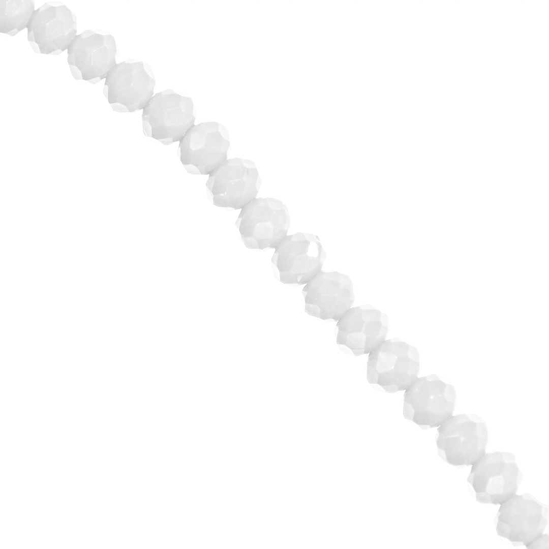 Glass Crystal Beads, Rondelle, 2.5mm, Approx 165+ pcs per strand, Available in Multiple Colours