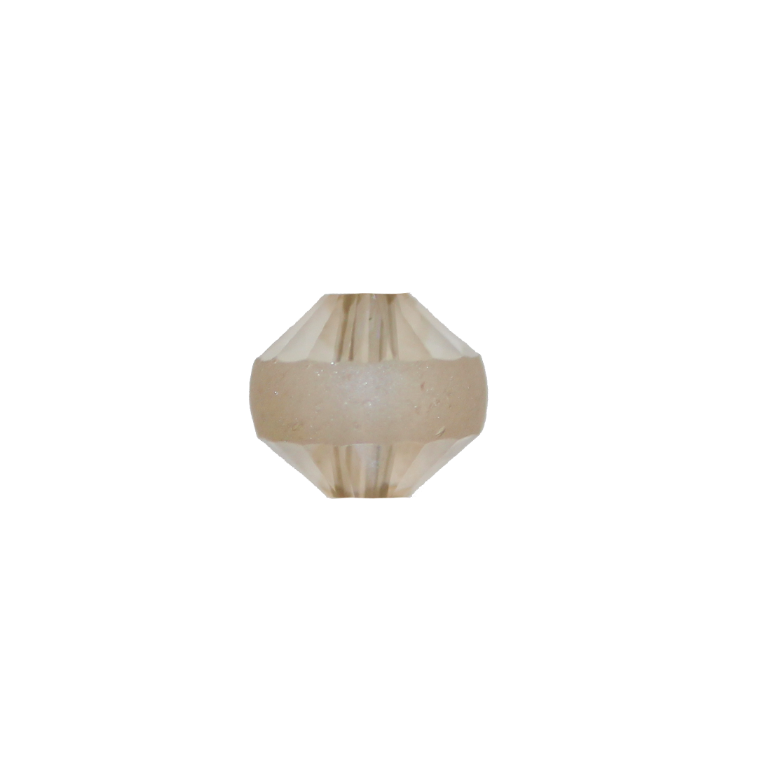 Glass Crystal Beads with Matte Stripe, Faceted, Available in Multiple Colours and Sizes